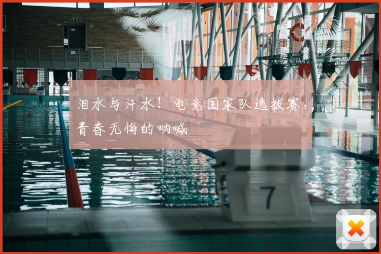 泪水与汗水!电竞国家队选拔赛,青春无悔的呐喊